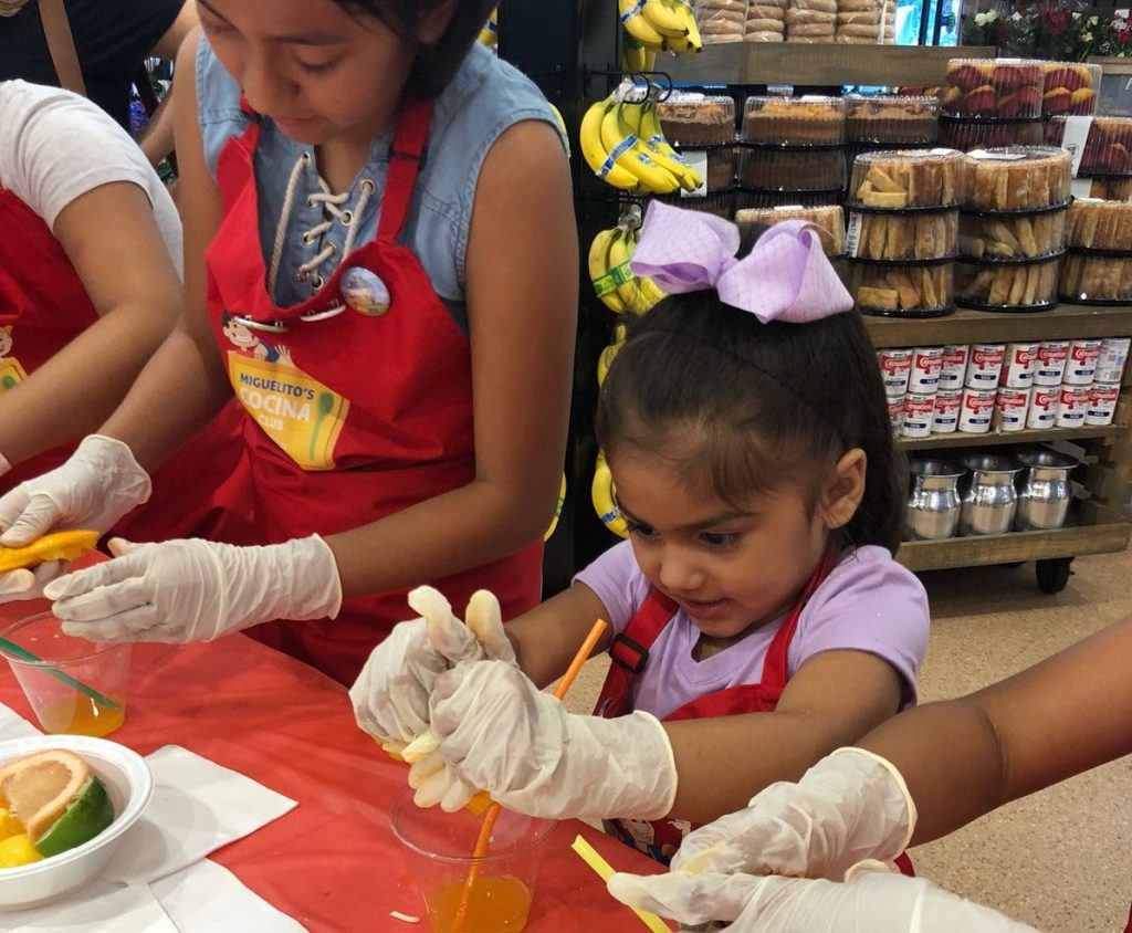 Campaña de Cítricos Chilenos enseña a los niños a comer de manera saludable en California