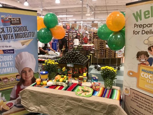 Campaña de Cítricos Chilenos enseña a los niños a comer de manera saludable en California