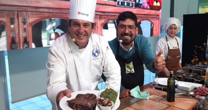 Chef Mikel Zulueta quedó fascinado con carnes de Osorno